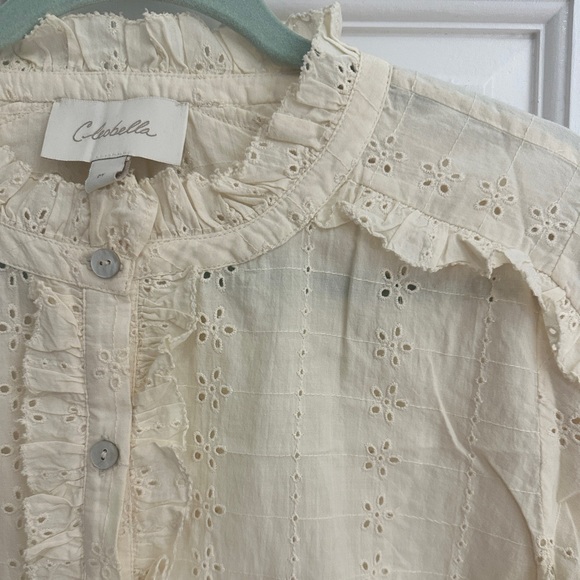 Cleobella Freya Top in Cream - Picture 2 of 10